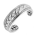 Scott Kay Sterling Silver Basketweave Cuff Bracelet