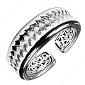 Scott Kay Sterling Silver Stitched Weave Cuff Bracelet