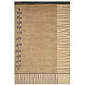 Ivory Vined Path Rug (3'4 Round)