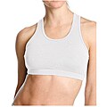 Nordic Track White Racerback Sports Bra
