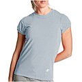Nordic Track Women's Light Blue Cap Sleeve T-shirt