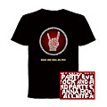 KISS Rock and Roll All Nite Lyrics T-shirt