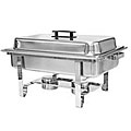 8-quart Stainless Steel Chafing Dish with Lid