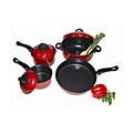 Red 7-piece Non-stick Cookware Set