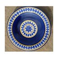 Nauticale Diamond Ceramic Plate (Morocco)