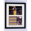 Kobe Bryant Framed Stamp Collection