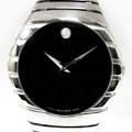 Movado Riveli Women's Black Dial Steel Watch