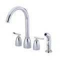 Danze Sonora Two Handle Chrome Kitchen Faucet
