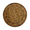 Hand-tufted Kamela Brown Wool Rug (8' Round)