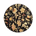 Hand-tufted Flower Queen Wool Rug (8' Round)
