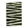 Hand-tufted Zebra Wool Rug (8' x 10' 6)