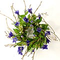 Bell Flower Spiral Wreath