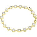Goldtone Fashion CZ Bracelet