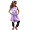 AnnLoren 2-piece Tie Dye Dress and Capri Outfit