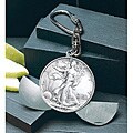 Walking Liberty Half Dollar Pocket Knife/ Key Ring