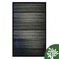 Handmade Black Bamboo Rug (8' x 10')