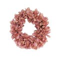 Dark Pink Faux Cymbidium Orchid Wreath