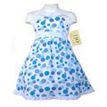 JoJo Designs Infant's Blue and White Halter Dress