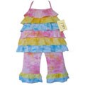 JoJo Designs Girl's 2-piece Tye Dye Halter Outfit