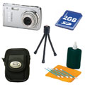 Pentax Optio M50 8MP Digital Camera with Bonus Kit
