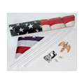 Premium American Flagpole Kit (Pack of 10)