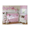 Pink Princess 10-piece Baby Girl's Nursery Bedding Set