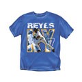 Jose Reyes MLBPA Royal Screenprinted T-shirt