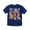 Albert Pujols MLBPA Navy Screen-printed T-shirt