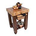 John Boos Maple Top Walnut Base Butcher Block