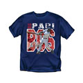 David Ortiz MLBPA Navy Screenprinted T-shirt