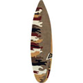 Fantasia Light Brown Surfboard Rug (2'2 x 8')