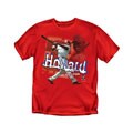 Ryan Howard MLBPA Red Screenprinted T-shirt
