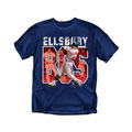Jacoby Ellsbury MLBPA Navy Screenprinted T-shirt