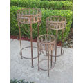 Iron Round Plant Stand (Set of 3)