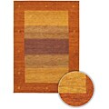 Hand-knotted Contemporary Felicia Wool Rug (5' x 8')