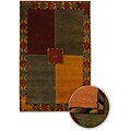 Hand-knotted Contemporary Felicia Wool Rug (2'6 x 7'6)