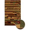 Hand-knotted Contemporary Felicia Wool Rug (5' x 8')