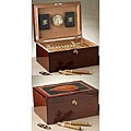 Tycoon 100-count Dark Burlwood Humidor