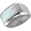 Di Modolo 18k White Gold Mother of Pearl Ring