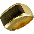Di Modolo 18k Yellow Gold Zitan Wood Ring