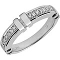 Di Modolo 18k White Gold 1/6ct TDW Diamond Ring (G-H, VS)