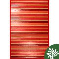Red Bamboo Area Rug (3' x 5')