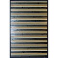 Gray Bamboo Area Rug (8' x 10')