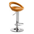 Topeka Orange Barstool