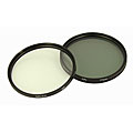 Dolica 77mm UV and CPL Camera Lens Filter Kit