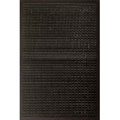 Black Woven Bamboo Rug (5' Octagon)