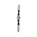 Roots Rhapsody Women's Black Dial Leather Watch