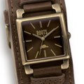 Roots High Park Women's Brown Dial Brown Leather Watch