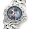 Roots Cabot Trail Steel Blue Dial Multi-function Watch