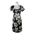 Mlle Gabrielle Floral Print Pleated Dress